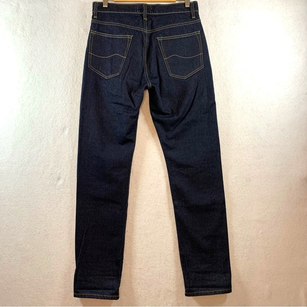 Wellen Mens Dark Wash Jeans Size 30 Inseam 33" New